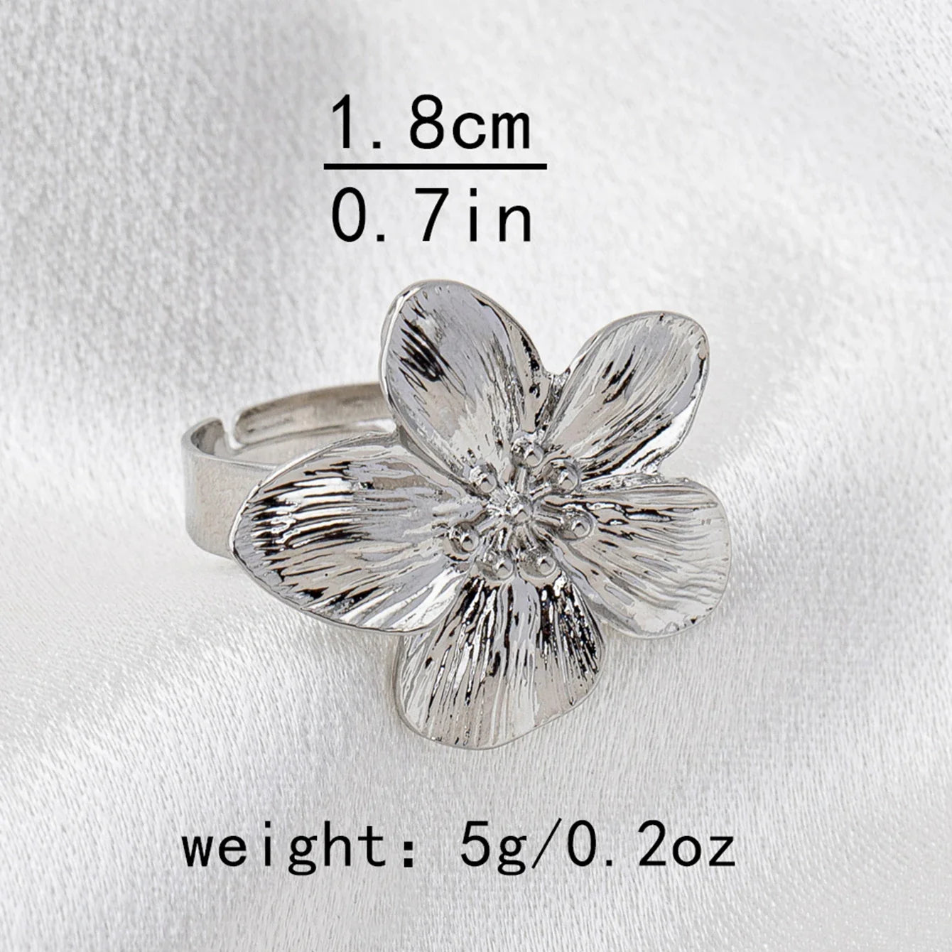 Ring with a Flower Design,