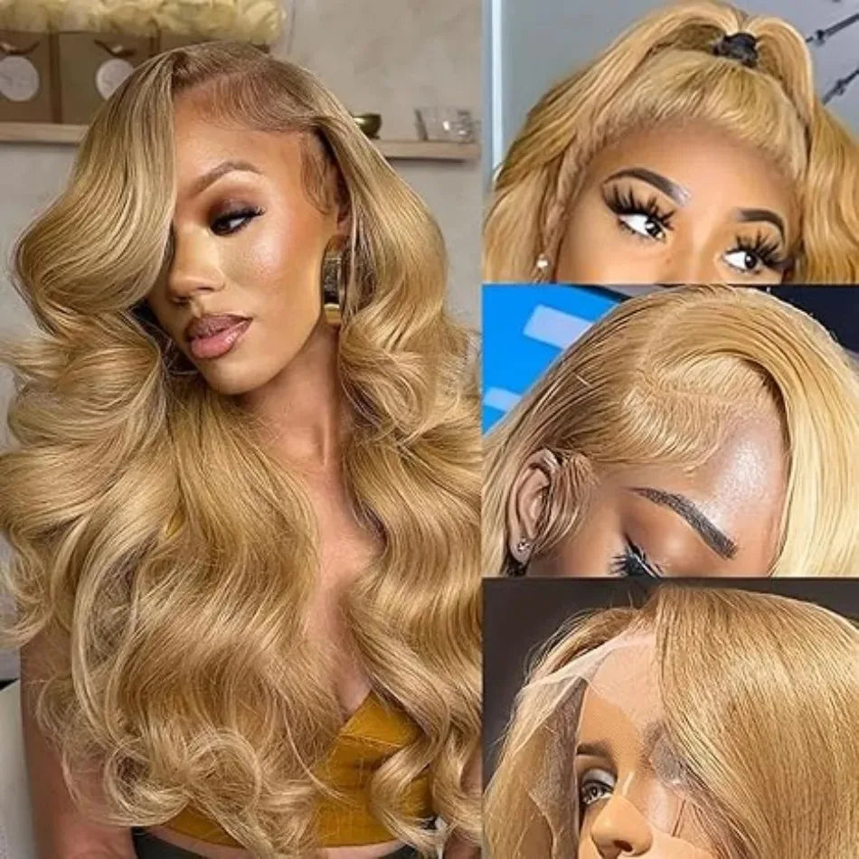 Blonde Lace Front Colored Wigs