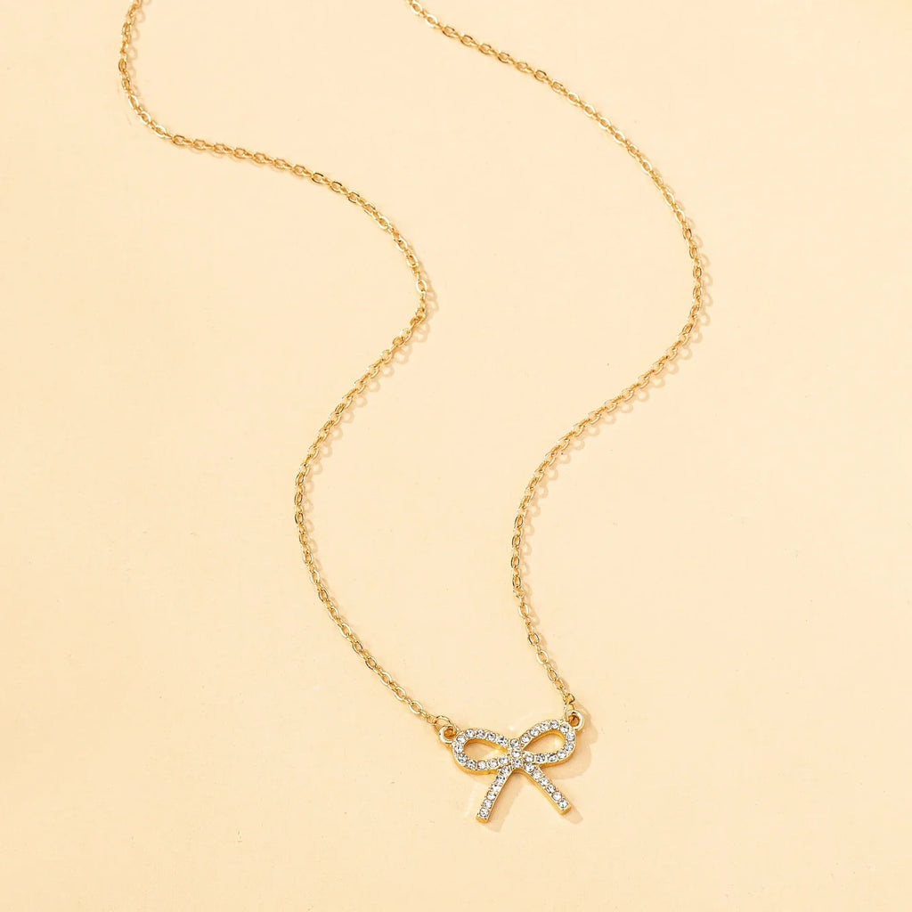 Bow Pendant Necklace