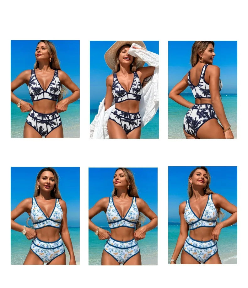 Solid Color Beach Wear