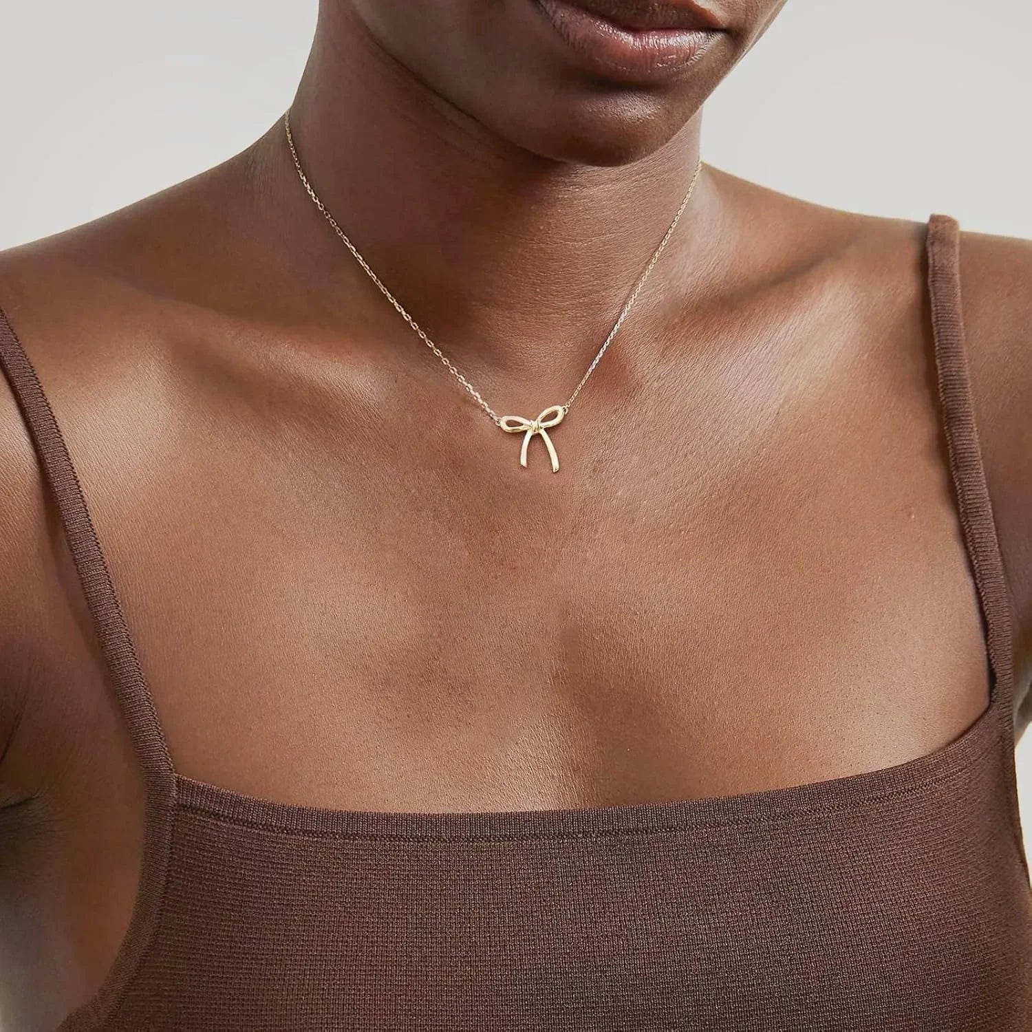 Women Bow Necklace
