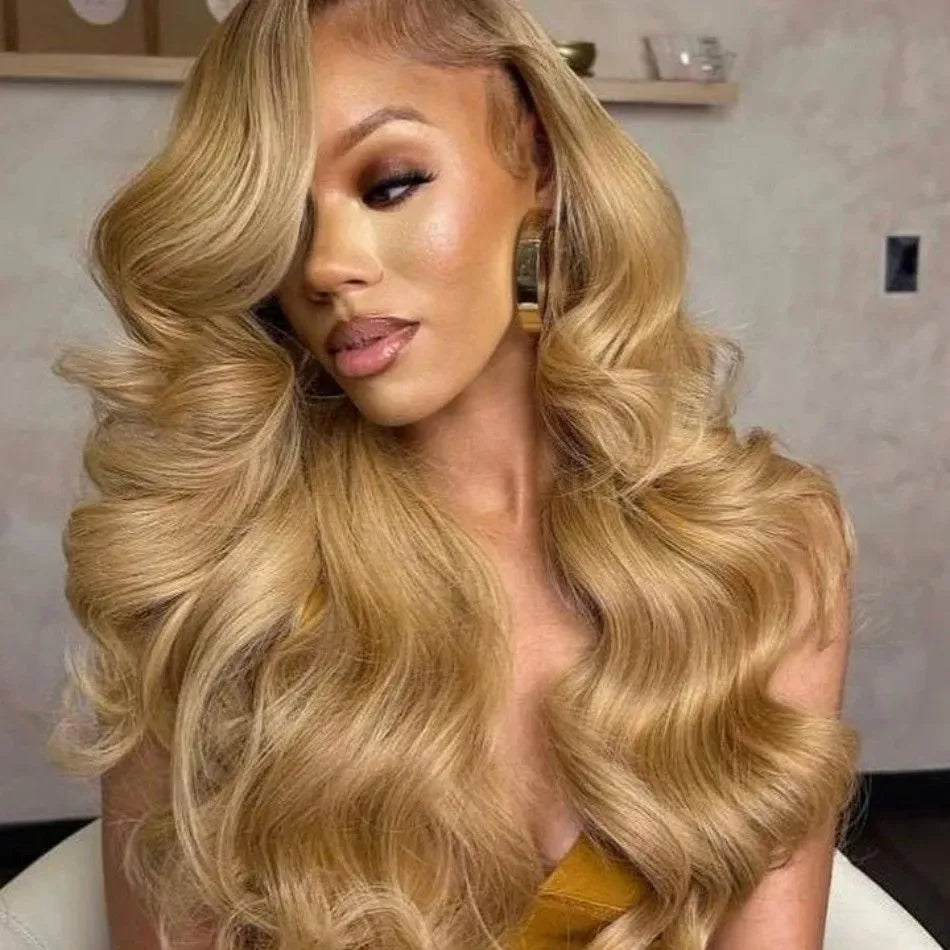 Blonde Lace Front Colored Wigs