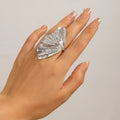 Ginkgo Leaf Ring