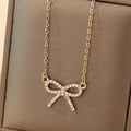 Bow Pendant Necklace