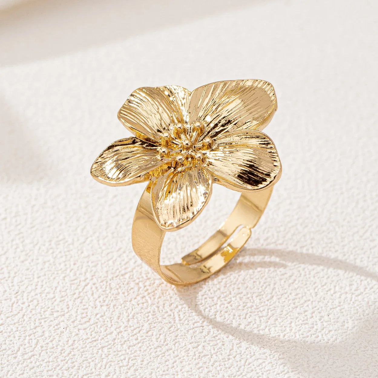 Ring with a Flower Design,
