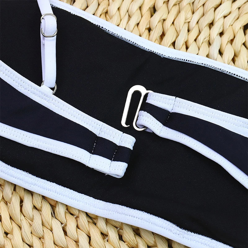 Ribbed Two-piece Bathing Suits
