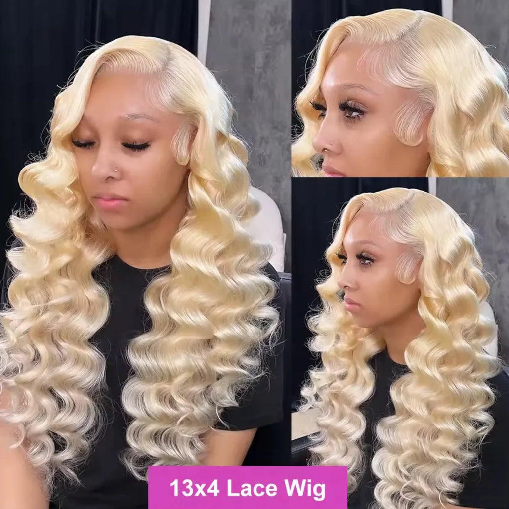613 Honey Blonde Color Loose Deep Wave