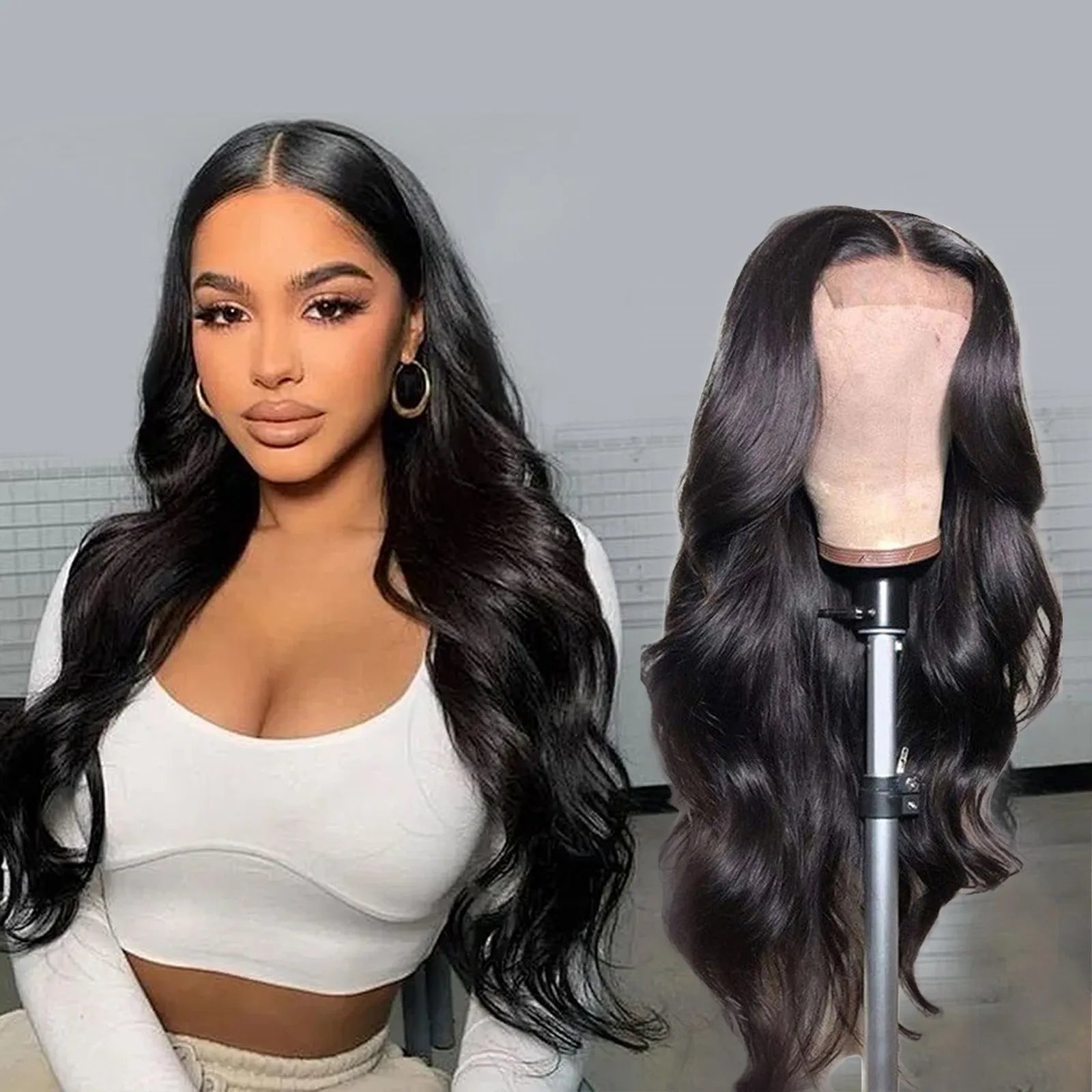 Black Synthetic Wig