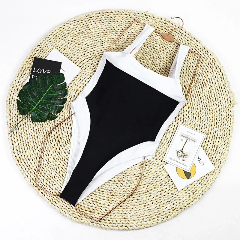 Ribbed Two-piece Bathing Suits