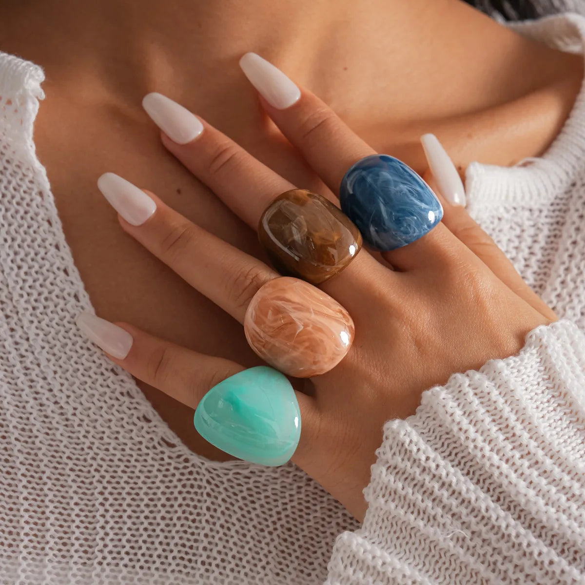 Punk Resin Ring