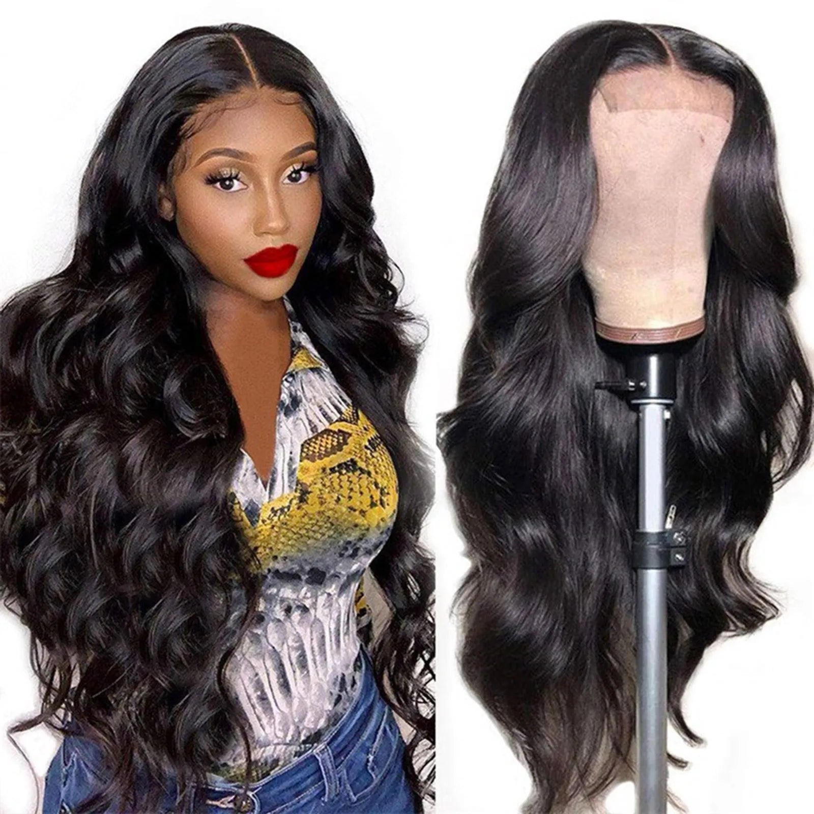 Black Synthetic Wig
