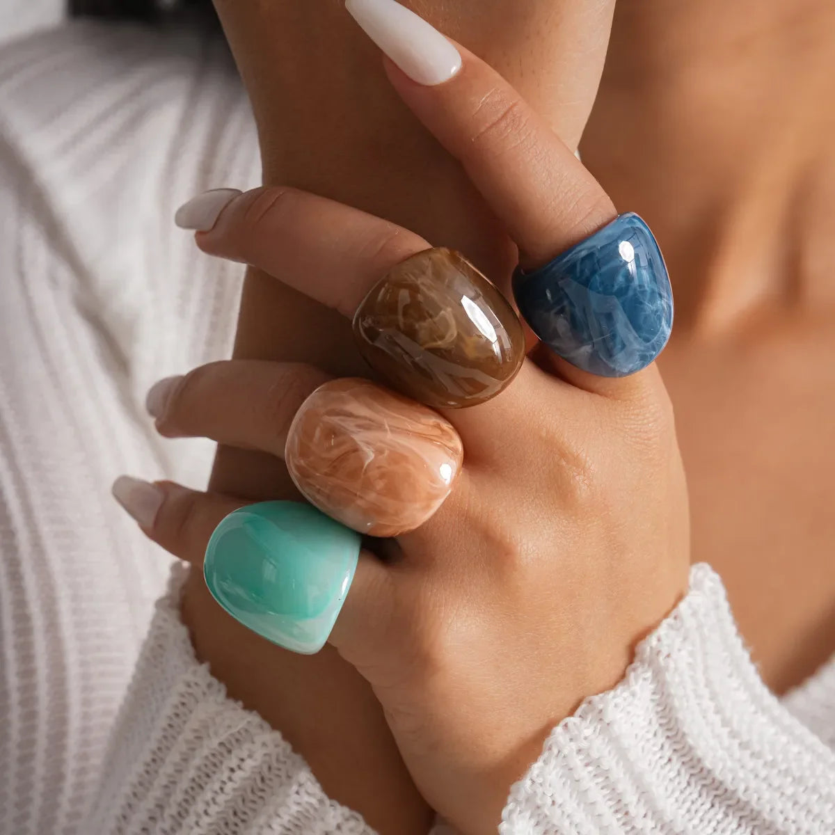 Punk Resin Ring