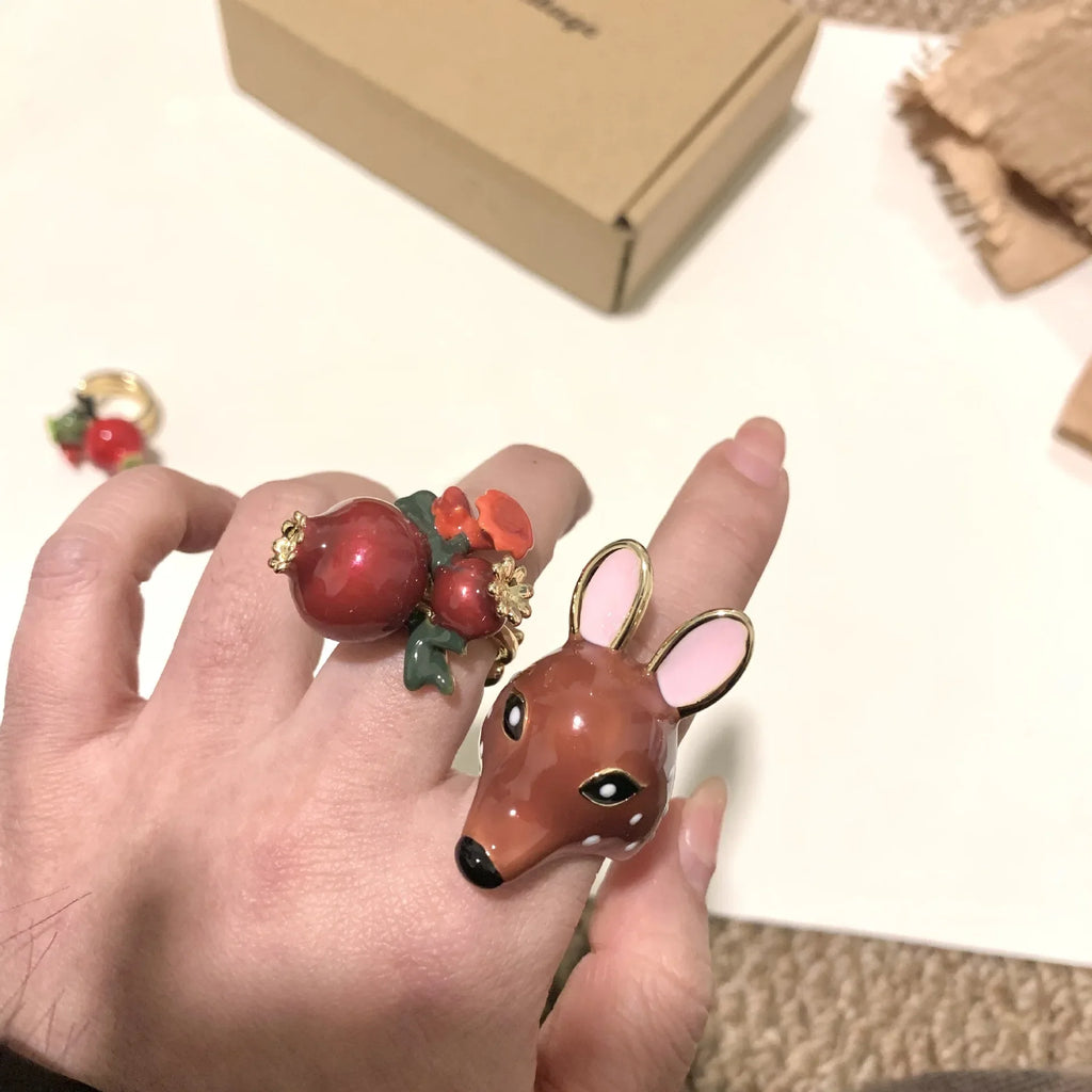 Flower Open Ring for Women