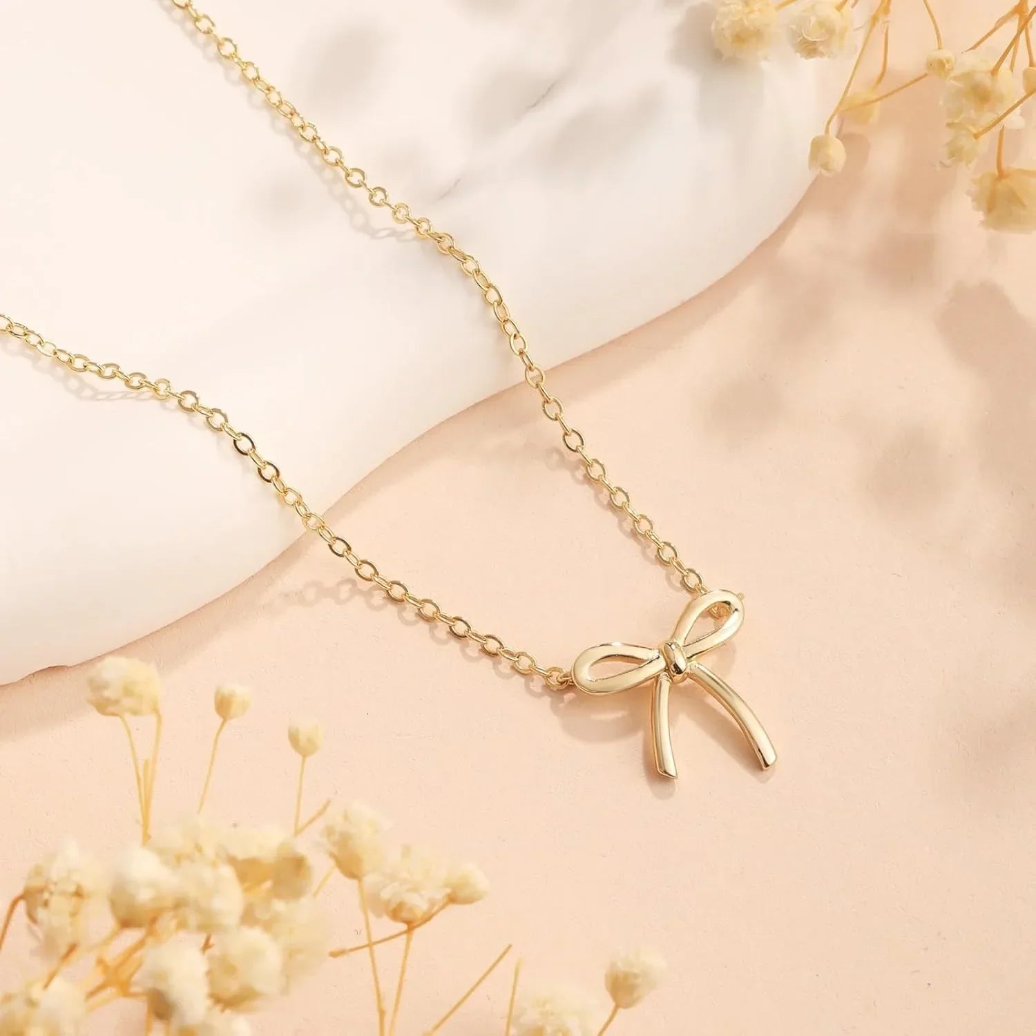 Women Bow Necklace