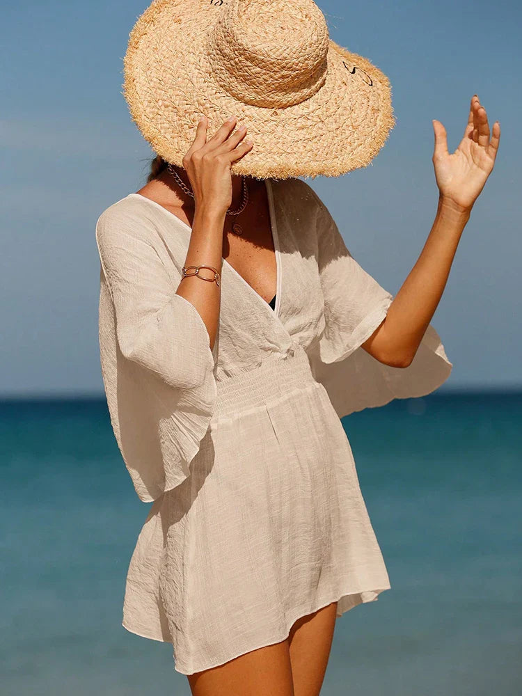 V Neck Bathing Suit