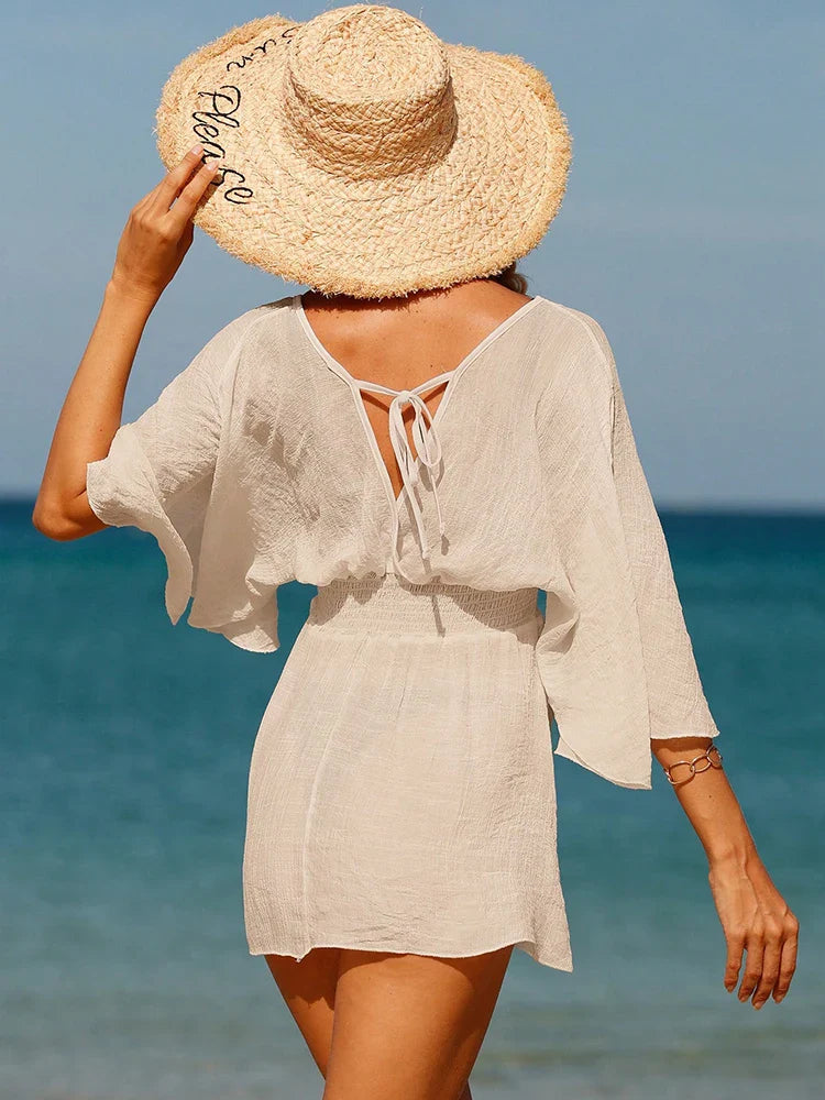 V Neck Bathing Suit