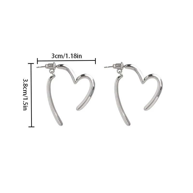 Fashion Personality Love Earrings