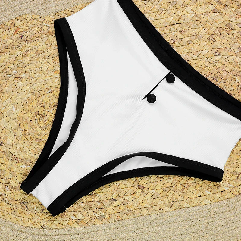 Ribbed Two-piece Bathing Suits