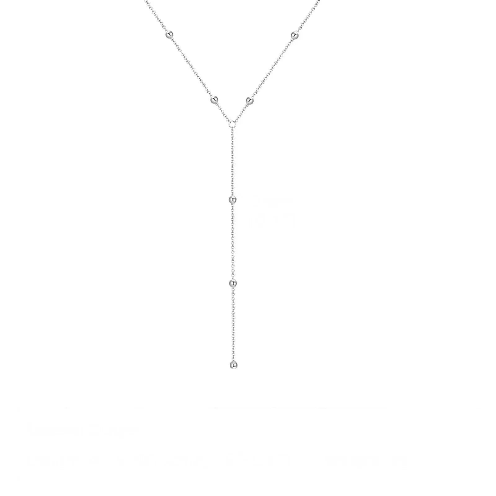 Gold Plated Lariat Necklace