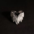 Retro Angel Wings Ring