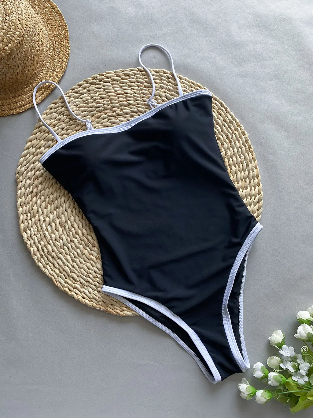 Ribbed Two-piece Bathing Suits