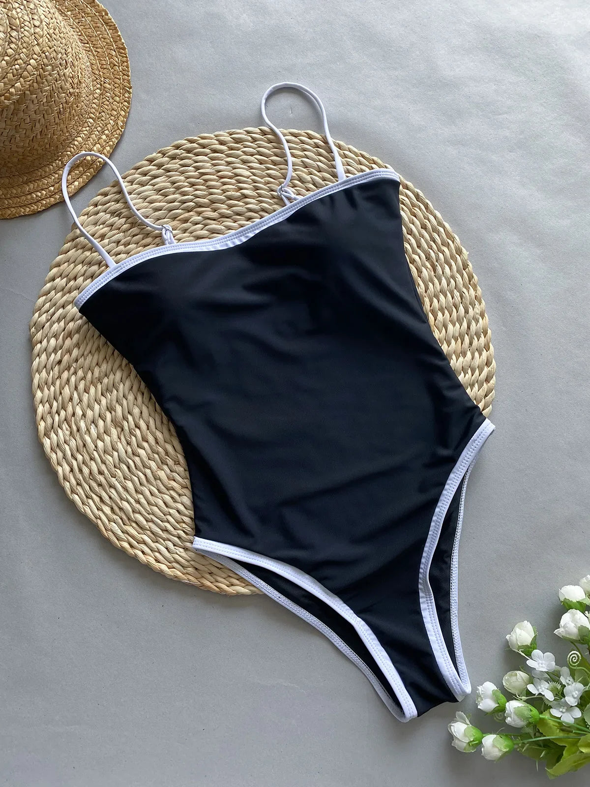 Ribbed Two-piece Bathing Suits