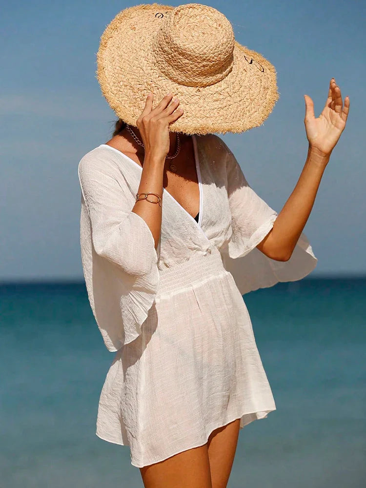 V Neck Bathing Suit
