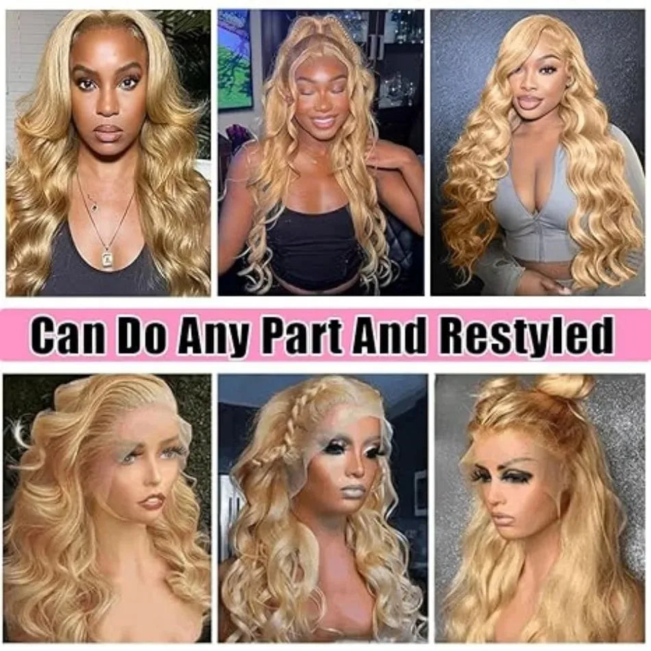 Blonde Lace Front Colored Wigs