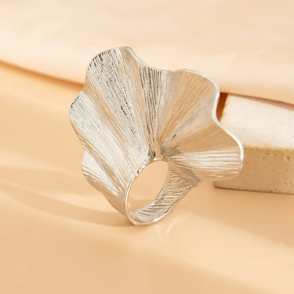 Ginkgo Leaf Ring