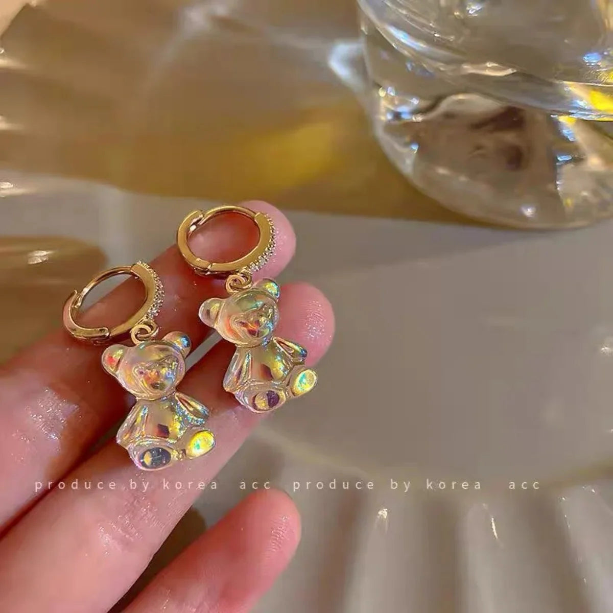 Cute Bear Earrings