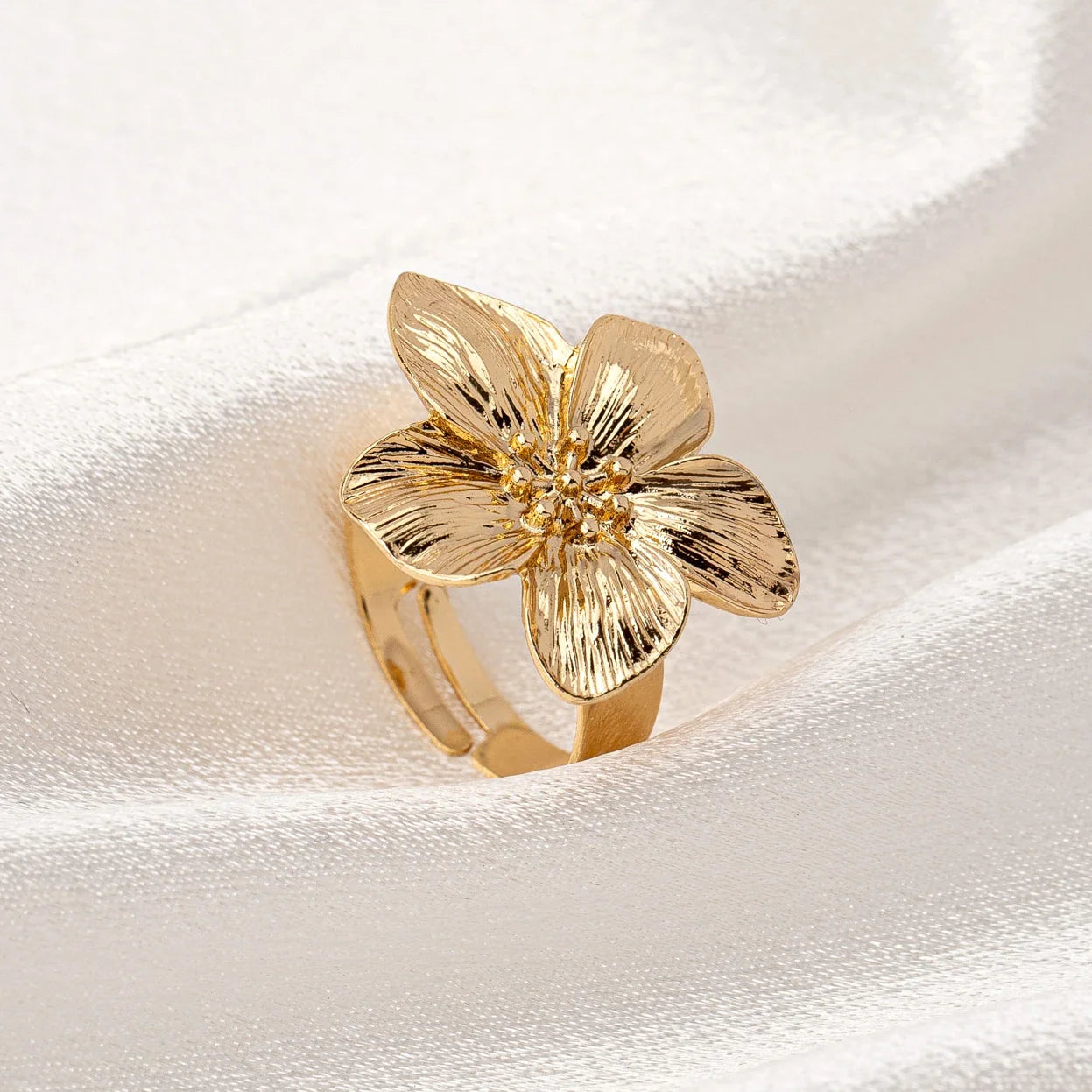 Ring with a Flower Design,
